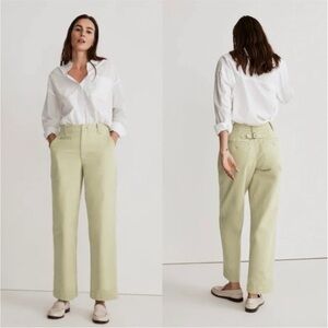 Madewell Relaxed Chino Pants Pale Lichen Size 2